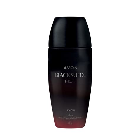 Buy Avon Black Suede Hot Roll-On Deodorant for Men | Long Lasting ...