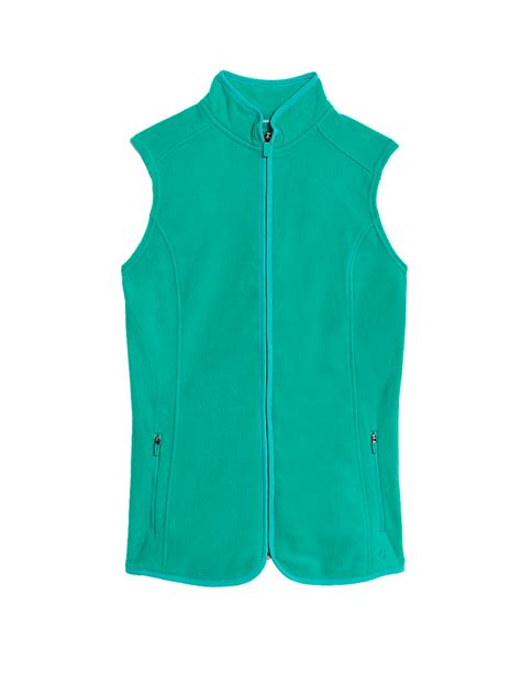 Buy Zip Up Funnel Neck Gilet at Marks & Spencer