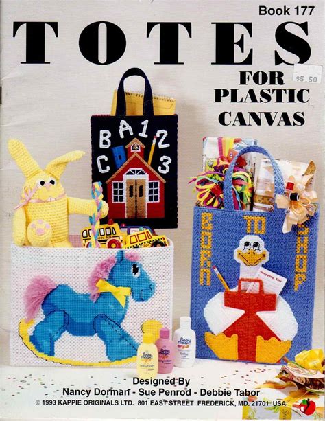 Pin by Beverly Lane on KK - 177 Totes | Plastic canvas patterns, Canvas ...