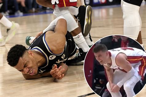 Giannis Antetokounmpo, Tyler Herro exit with injuries as Heat top Bucks ...