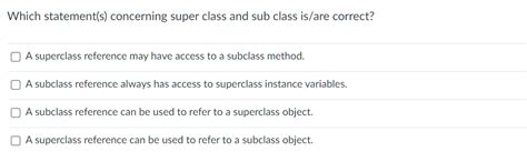 Image result for Subclass Reference to a Superclass Objects