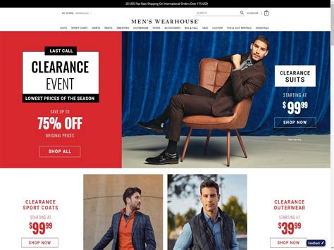 Men's Wearhouse and 11+ Sites Like Men's Wearhouse | ReviewCollections