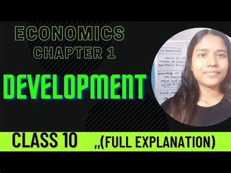 Image result for Development Class 10 Explaination Video