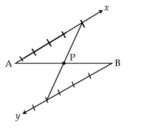 Find the ratio in which P divides AB. Answer with complete steps ...