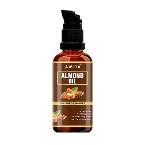Buy Awira Cold Pressed Almond Oil for Hair, Skin, Face Care and Massage ...