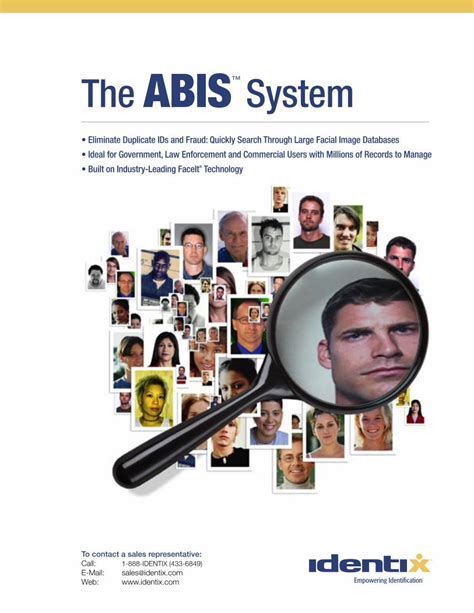 Automated Biometric Identification System 的图像结果