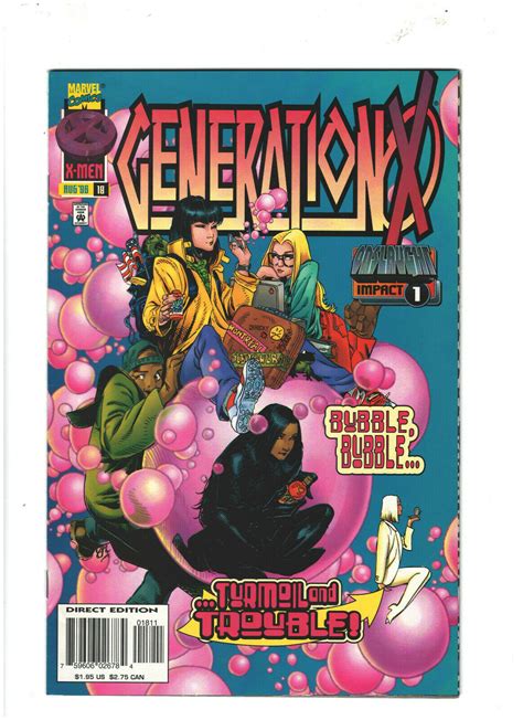 Generation X #18 VF+ 8.5 Marvel Comics 1996 Jubilee, White Queen ...