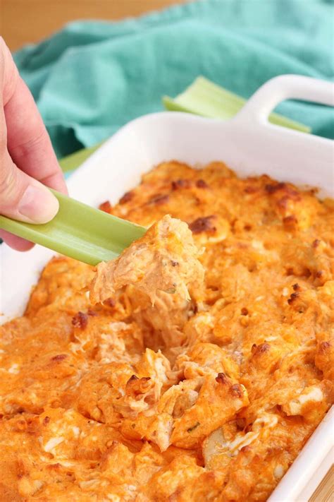 Easy Buffalo Chicken Dip Recipe - One Sweet Appetite