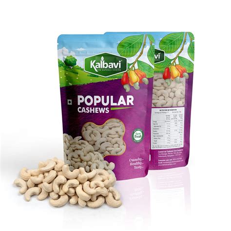 Kalbavi Cashews Popular, 500 g Cashews : Amazon.in: Grocery & Gourmet Foods