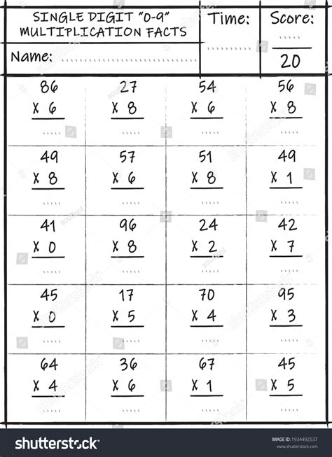 Image result for Multiplication 4th Class