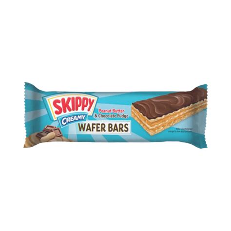 Skippy Peanut Butter and Chocolate Fudge Wafer Bar - 1.3oz (37g) – USA ...