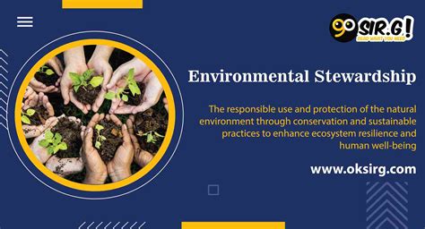 Environmental Stewardship - Promoting Sustainable