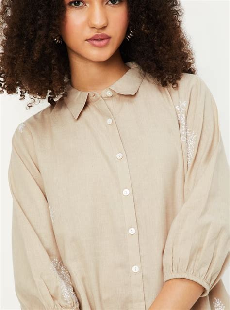 Buy Women Embroidered Shirt Dress Online at just Rs. 999.0 ...