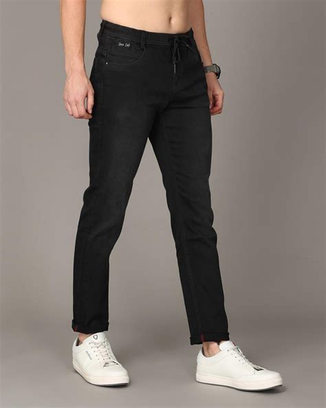 Buy Men's Black Slim Fit Jeans for Men Black Online at Bewakoof