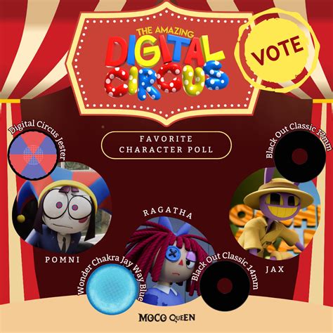 MocoQueen | 🎪 The Amazing Digital Circus Character POLL! 🎪 We want to ...