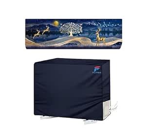 FLIPSO Split AC Cover Set for 1.5 Ton Capacity | All Weather Protection ...