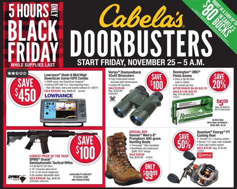 Cabela's Black Friday Ad 2016 :: Southern Savers