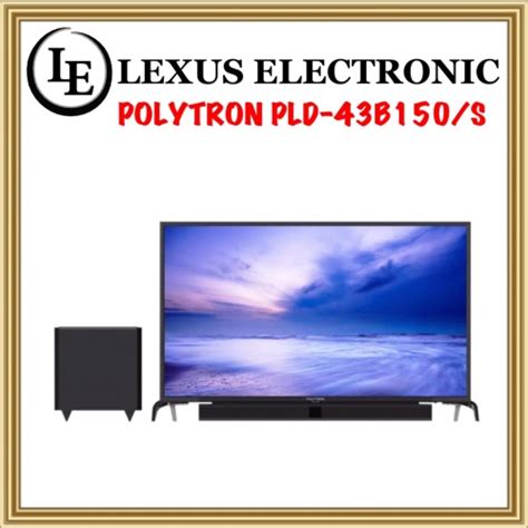 Promo LED TV POLYTRON PLD 43B150 PLD43B150 TV SOUNDBAR TV SPEAKER 43 ...