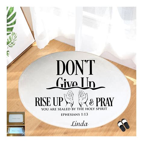 Christian Prayer Mat with Name |Religious Gift| Monogrammed Gift ...