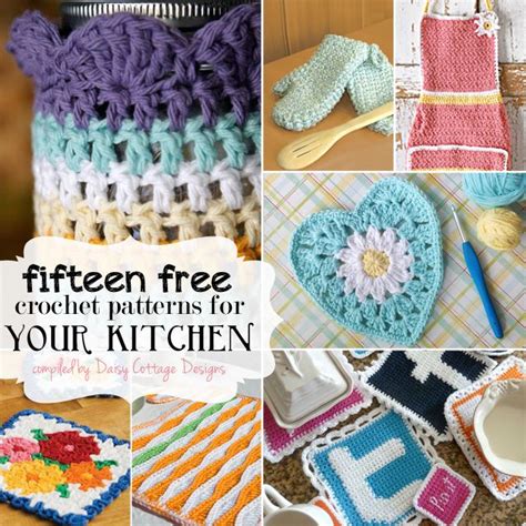 crochet patterns kitchen