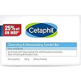 Buy Cetaphil Cleansing Moisturizing Syndet Bar 4x100 gm – Gentle Soap ...