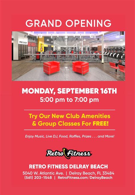 Retro Fitness Grand Opening Party at Retro Fitness - Delray Beach, FL ...