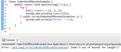 Checked Exception Example in Java 的图像结果