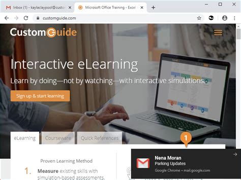 Image result for Gmail Inbox Desktop Notification