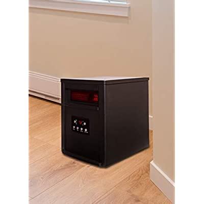 Buy LIFE SMART Black 6 Element Infrared Heater Steel Cabinet Online at ...