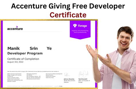 Accenture Giving Free Developer Certificate in 2023 – CopyAssignment