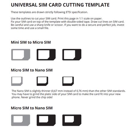 Image result for Sim Card Template