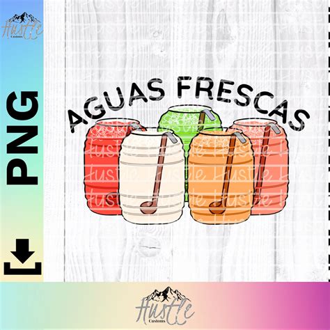 Aguas Frescas, Aguas de sabor, Mexicana, Latina, PNG, Descarga Digital ...