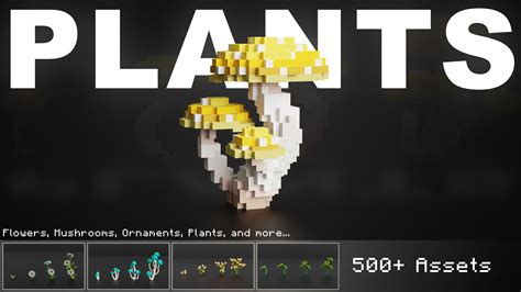 Plants Asset Pack | 500+ Assets | BuiltByBit