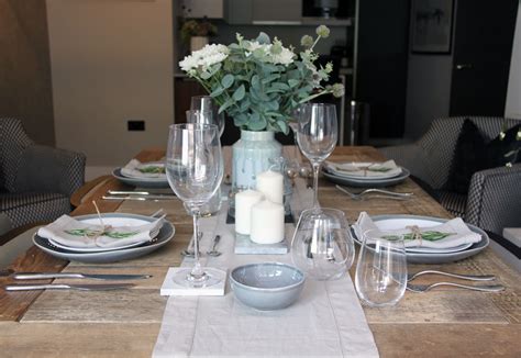 Beginners Guide To Styling A Dinner Table Setting - Three Little Secrets