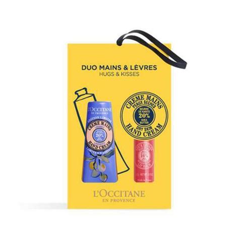 Shea Lavender Hand&Rose Lip Duo (Hand Cream 30ml+Rose Lip Balm 4.5g ...