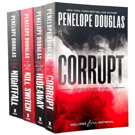Devil's Night Series By Penelope Douglas 4 Books Collection Set ...