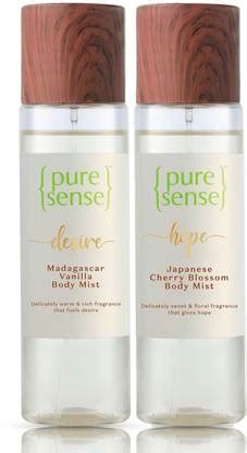 PureSense Hope Japanese Cherry Blossom + Desire Madagascar Vanilla Long ...