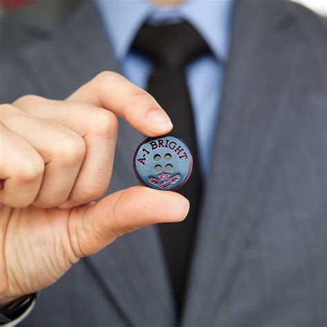 Laser button at best price | Engraved brand names in India