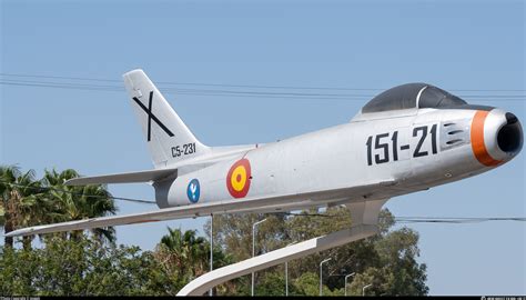 C.5-231 Fuerza Aerea Española (Spanish Air Force) North American F-86F Sabre Photo by Joseph ...