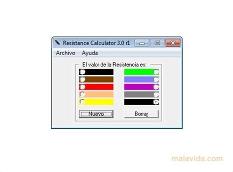 Download Resistance Calculator 3.0 r1 - Baixar para PC Grátis