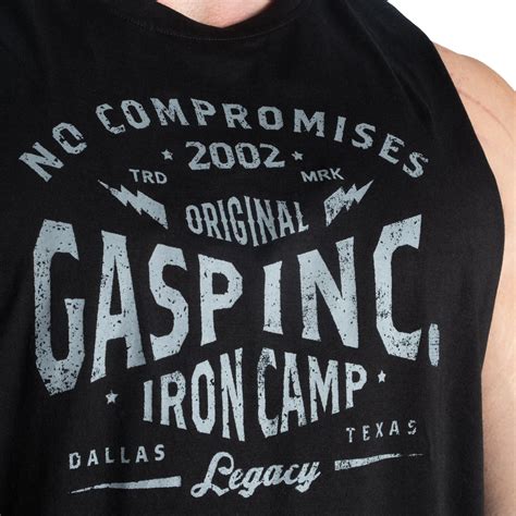Gasp Original Cut Out Tank | Soft Hand Feel | Raw Edges | – Crossborder ...