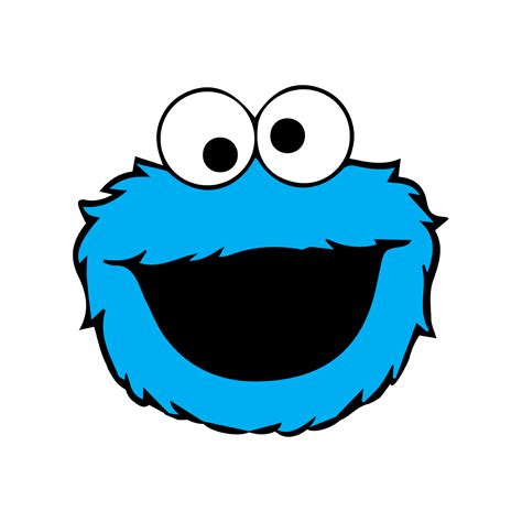 Cookie Monster Face Png