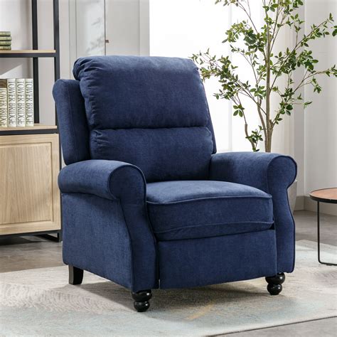 Latitude Run® Claire 35.4'' Wide Classic and Soft Push Back Recliner ...
