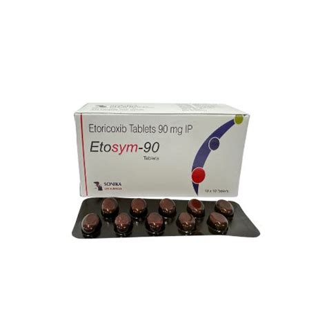 Etosym 90 Tablets - Etoricoxib Tablets 90 mg IP - Sonika Life Sciences