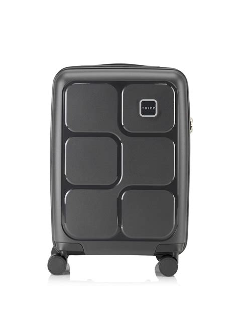 Buy Tripp Black New World Cabin 4 Wheel Suitcase from Next India