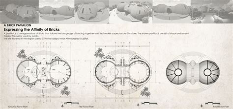 A Brick Pavilion- Expressing the Affinity of Bricks | CEPT - Portfolio
