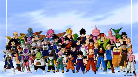 Dragon Ball Z Epic Characters HD Wallpaper
