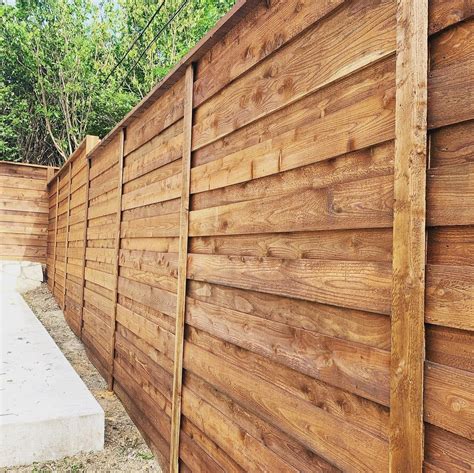 Horizontal Wood Fence Designs