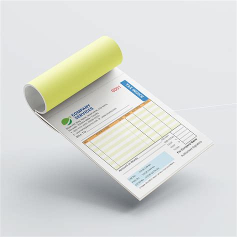 Bill Books-A6 Bill Books Design Templates - 1582