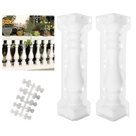 Buy Kucy Roman Column Mold Balcony Garden Pool Fence Cement Railing ...